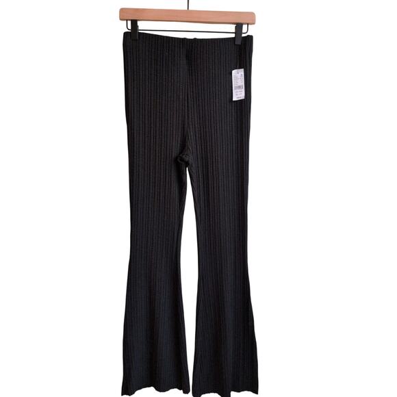 Pacsun Ribbed Flare Pants size Large NWT - Picture 2 of 4